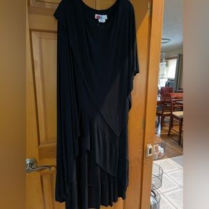 Black oversized dress more like a beach cover up